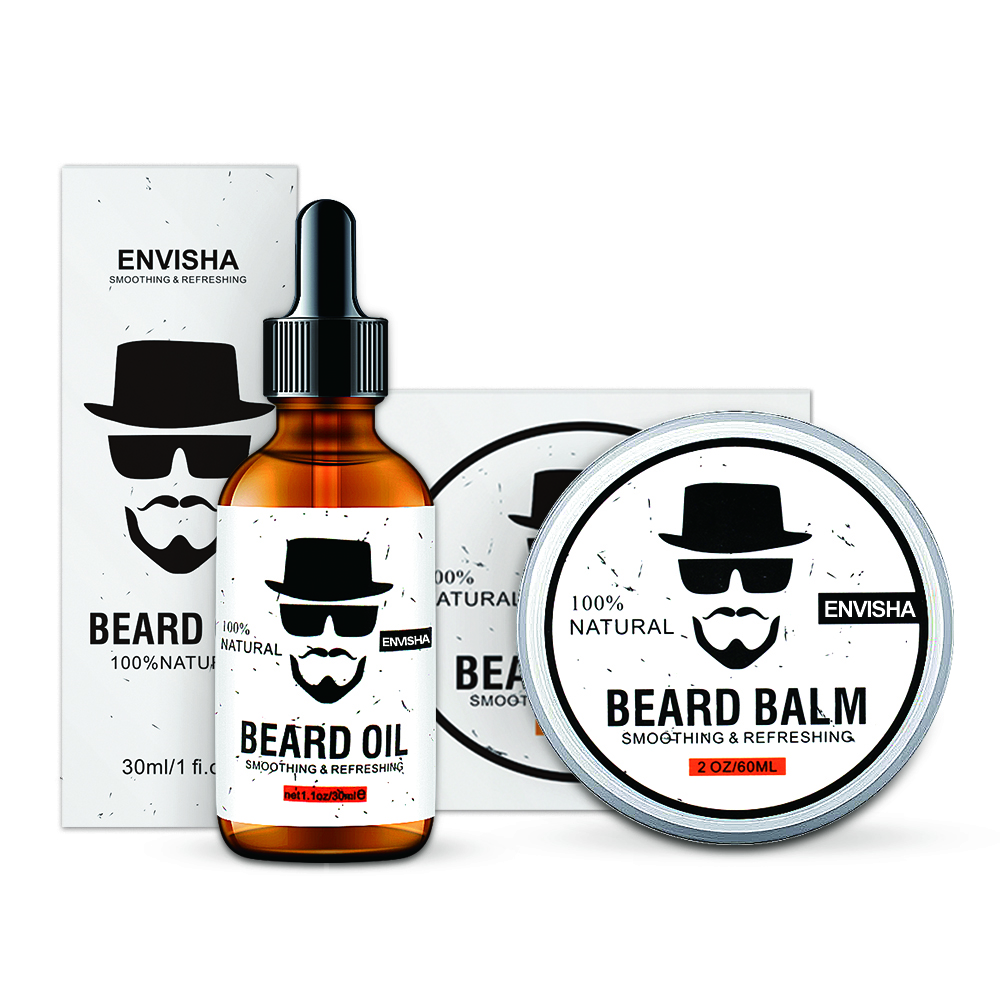 Mens Grooming Treatment - ENVISHA Growth Beard Care Oil Beard