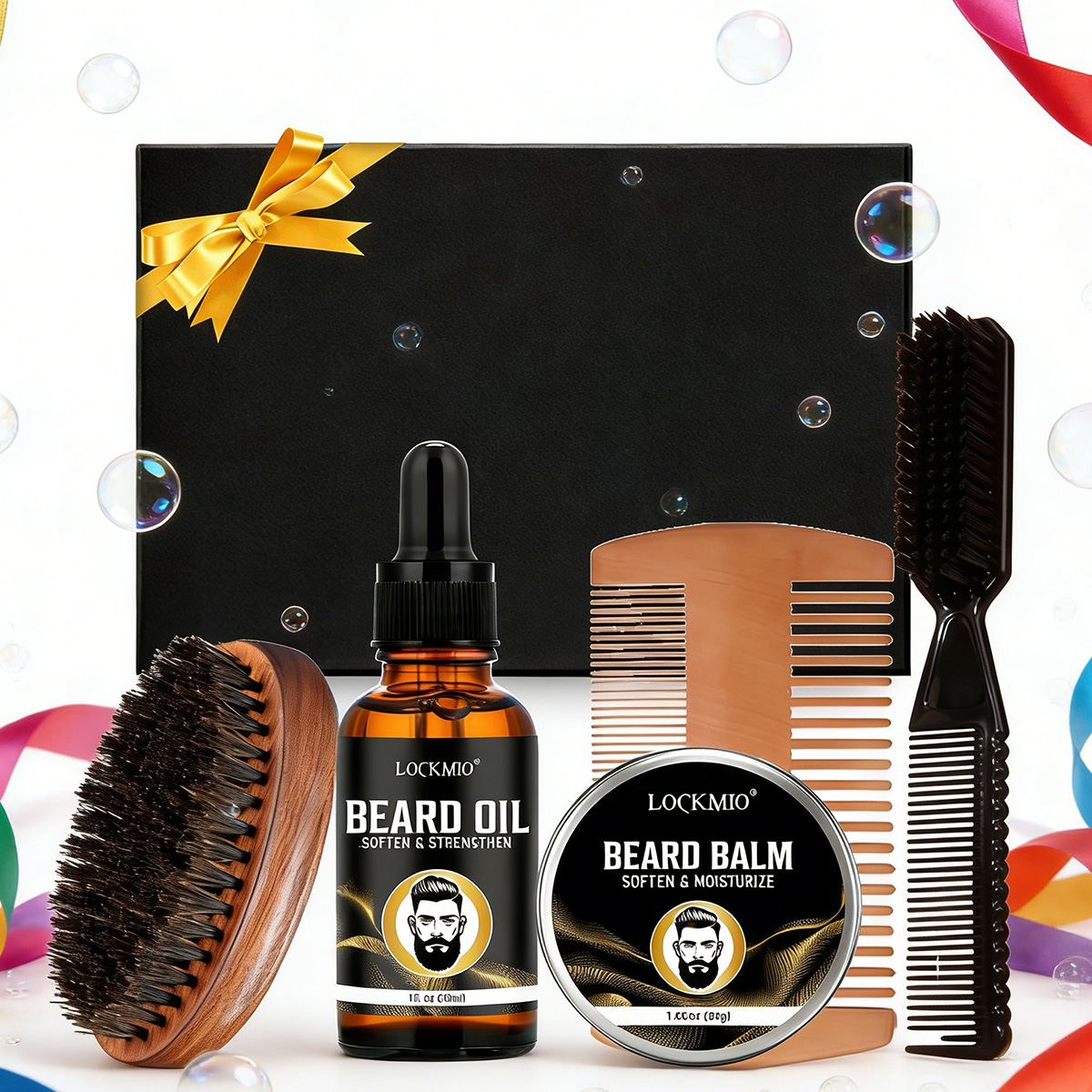 Beard Oil Growth - Valentine's Day Men's Beard Care Styling