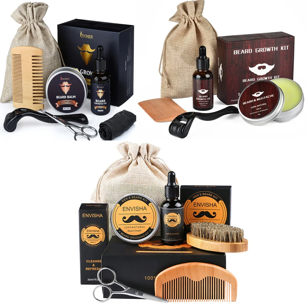 Beard Growth Kit For Men Barbe – обзор и цена Beard Oil Growth