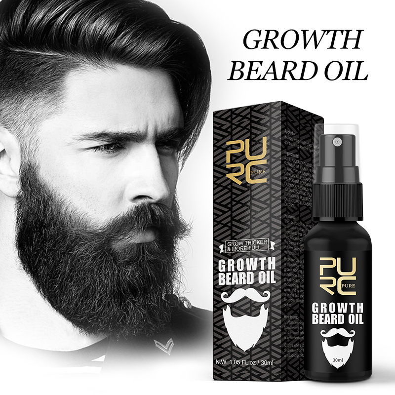 PURC Beard Growth Oil for Men  – обзор и цена Mens Grooming Treatment