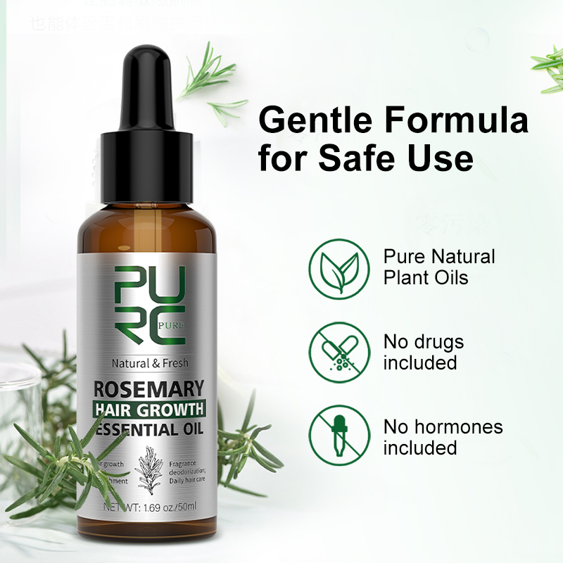 PURC Rosemary Oil for Hair Gro – обзор и цена Beard Oil Growth