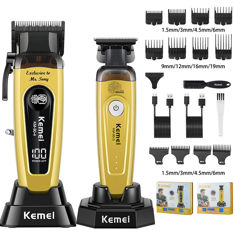 KEMEI Men's Hair Trimmer, Cord – обзор и цена Beard Trimmer Cordless