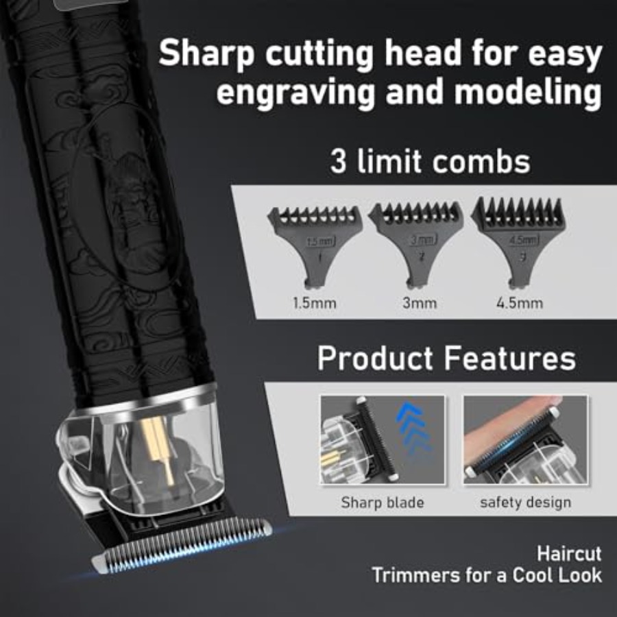 Professional Cordless Hair Cli – обзор и цена Men'S Grooming Blade