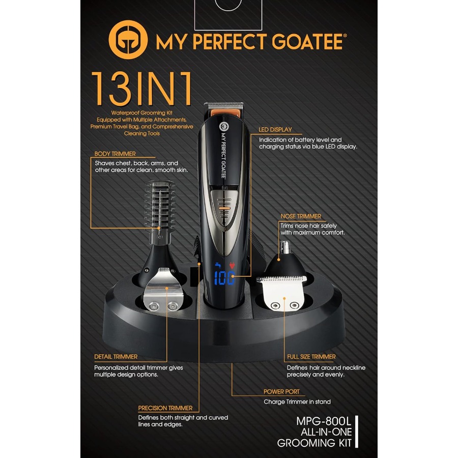 My Perfect Goatee®️ 13-in-1 Me – обзор и цена Men'S Grooming Bag