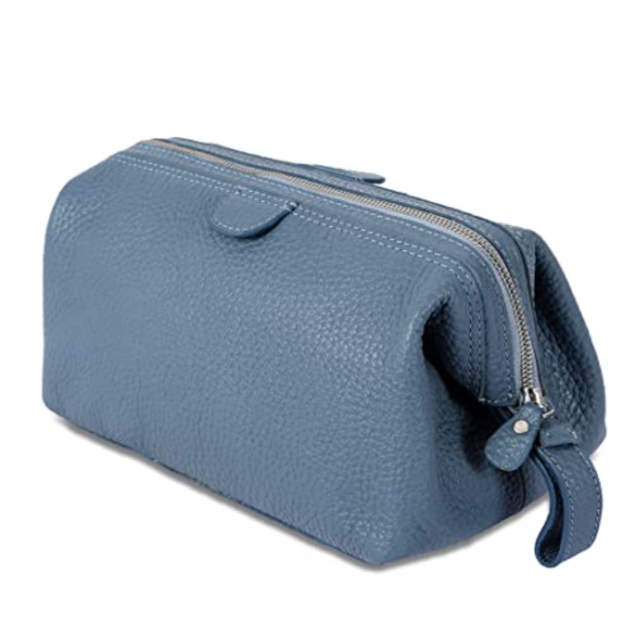 Premium Buffalo Leather Toilet – обзор и цена Men'S Grooming Bag