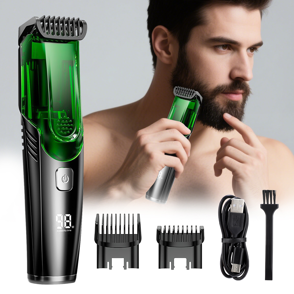 Cordless Men's Vacuum Beard Tr – обзор и цена Beard Trimmer Cordless