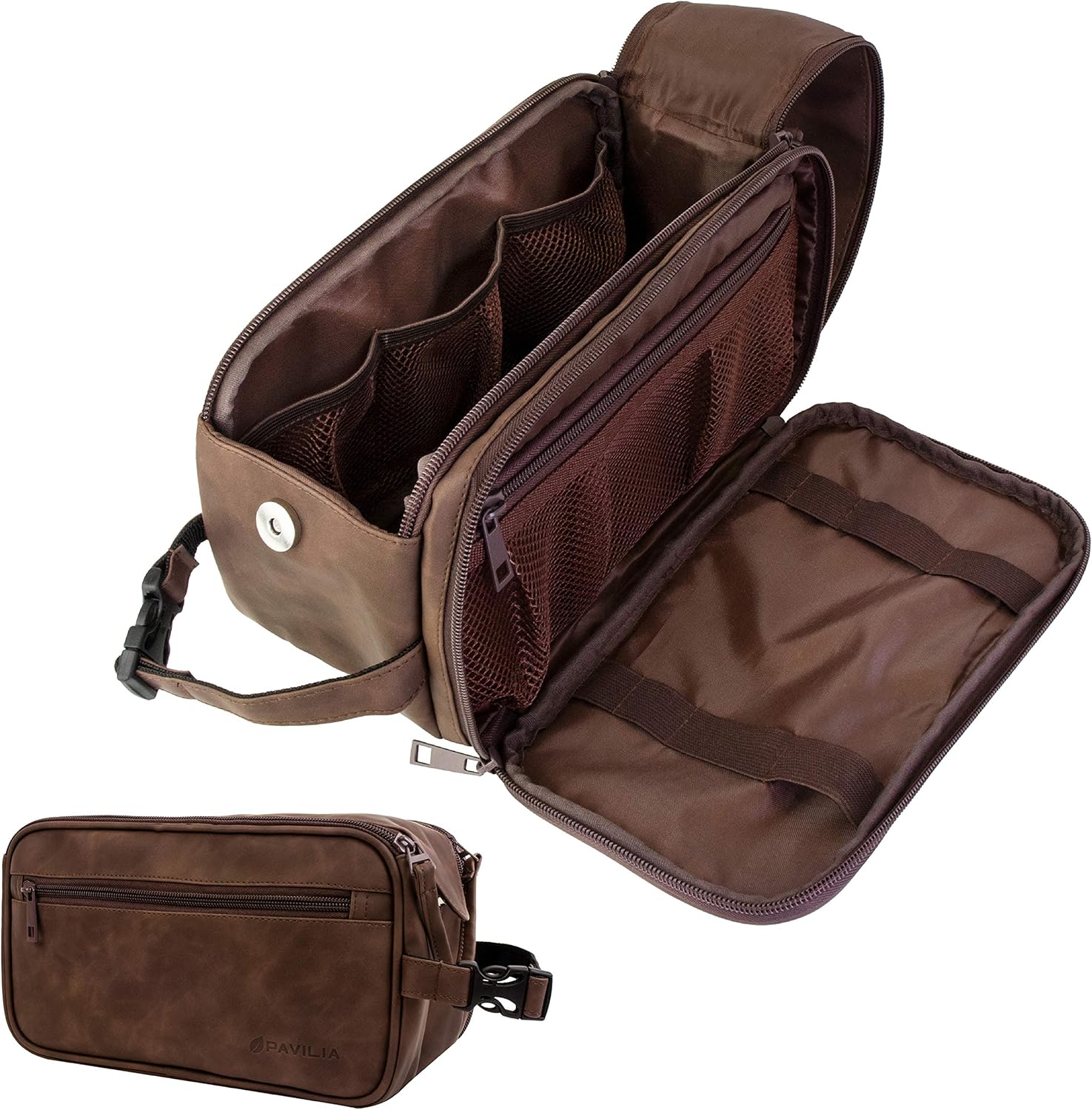 PAVILIA Toiletry Bag for Men,  – обзор и цена Men'S Grooming Bag