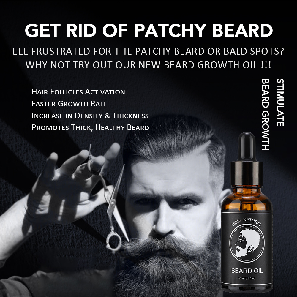 Facial Hair Beard Growth Oil B – обзор и цена Beard Oil Growth