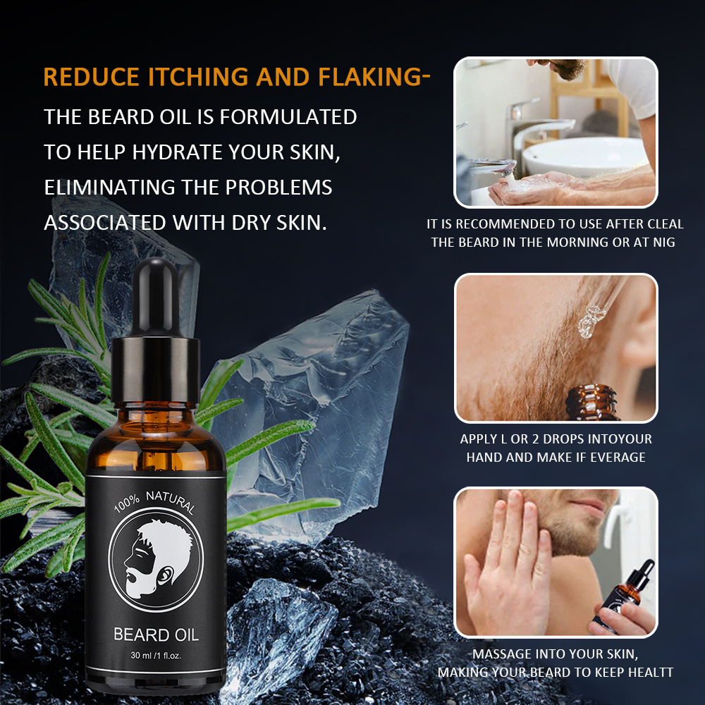 Facial Hair Beard Growth Oil B – обзор и цена Beard Oil Growth