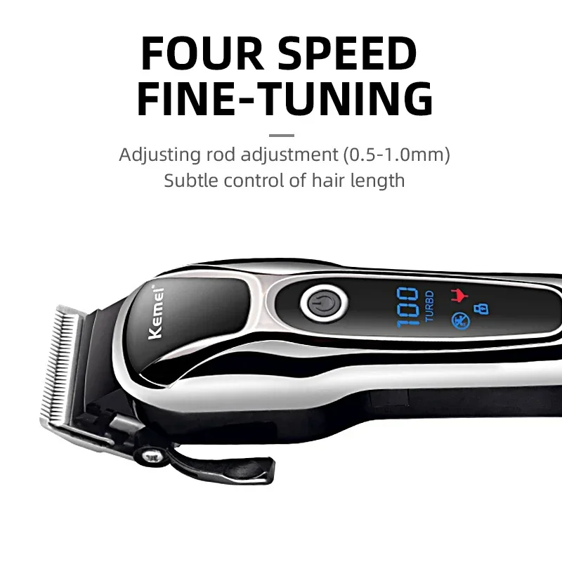 Professional Hair Clipper Keme – обзор и цена Beard Trimmer Cordless