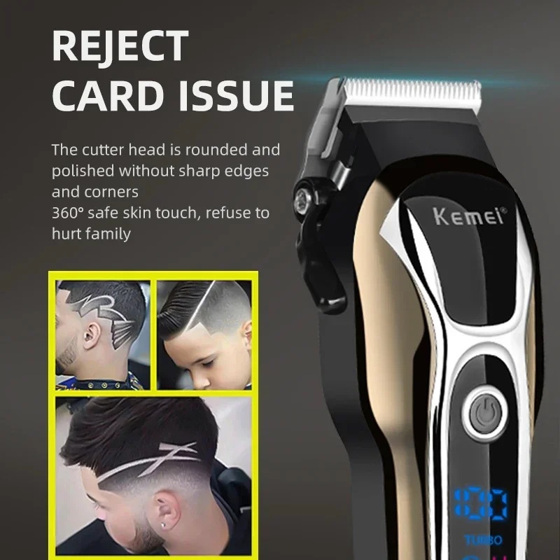Professional Hair Clipper Keme – обзор и цена Beard Trimmer Cordless