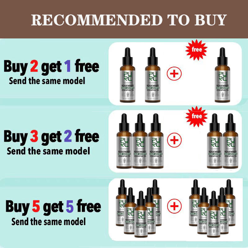 PURC Rosemary Oil For Hair Gro – обзор и цена Beard Oil Growth