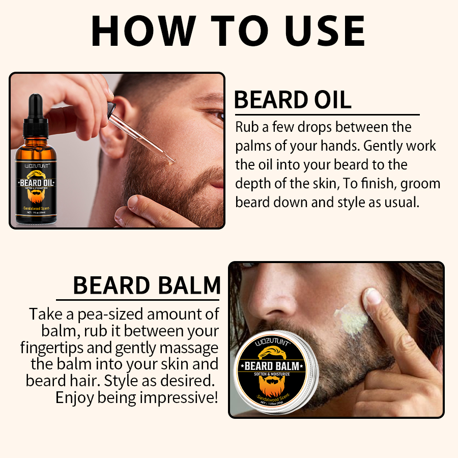 Men Beard Care Kit Beard Oil B – обзор и цена Beard Oil Growth