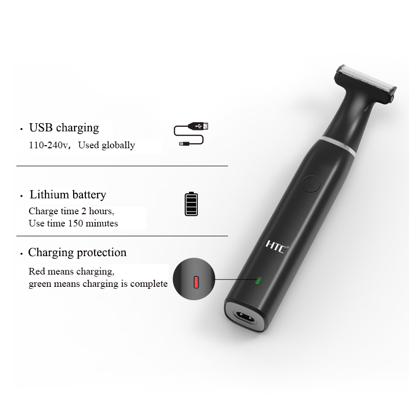 HTC Men's Electric Groin Hair  – обзор и цена Men'S Grooming Blade