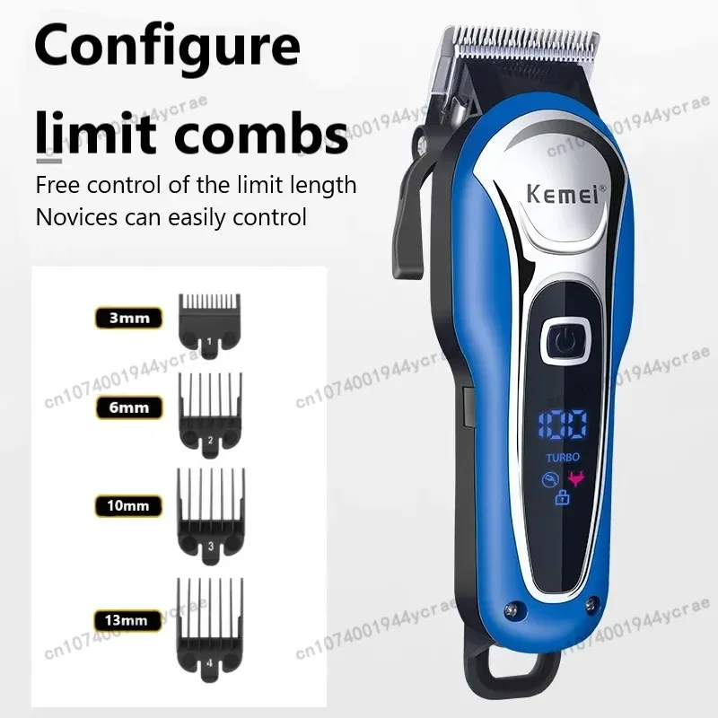 Kemei Hair Clipper Km-1995 Km- – обзор и цена Beard Trimmer Cordless