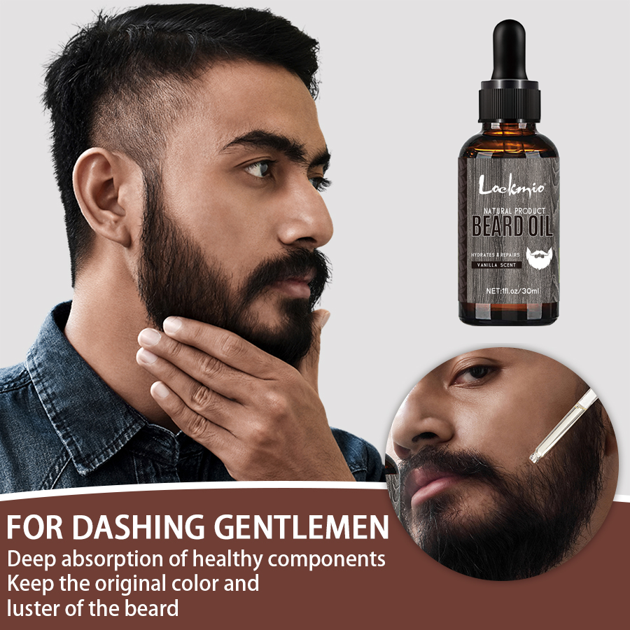 LOCKMIO 2pcs Natural Vanilla S – обзор и цена Beard Oil Growth