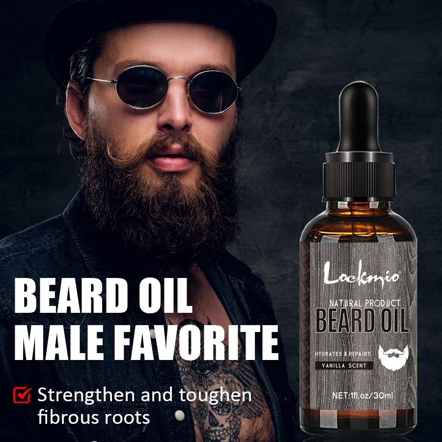 LOCKMIO 2pcs Natural Vanilla S – обзор и цена Beard Oil Growth