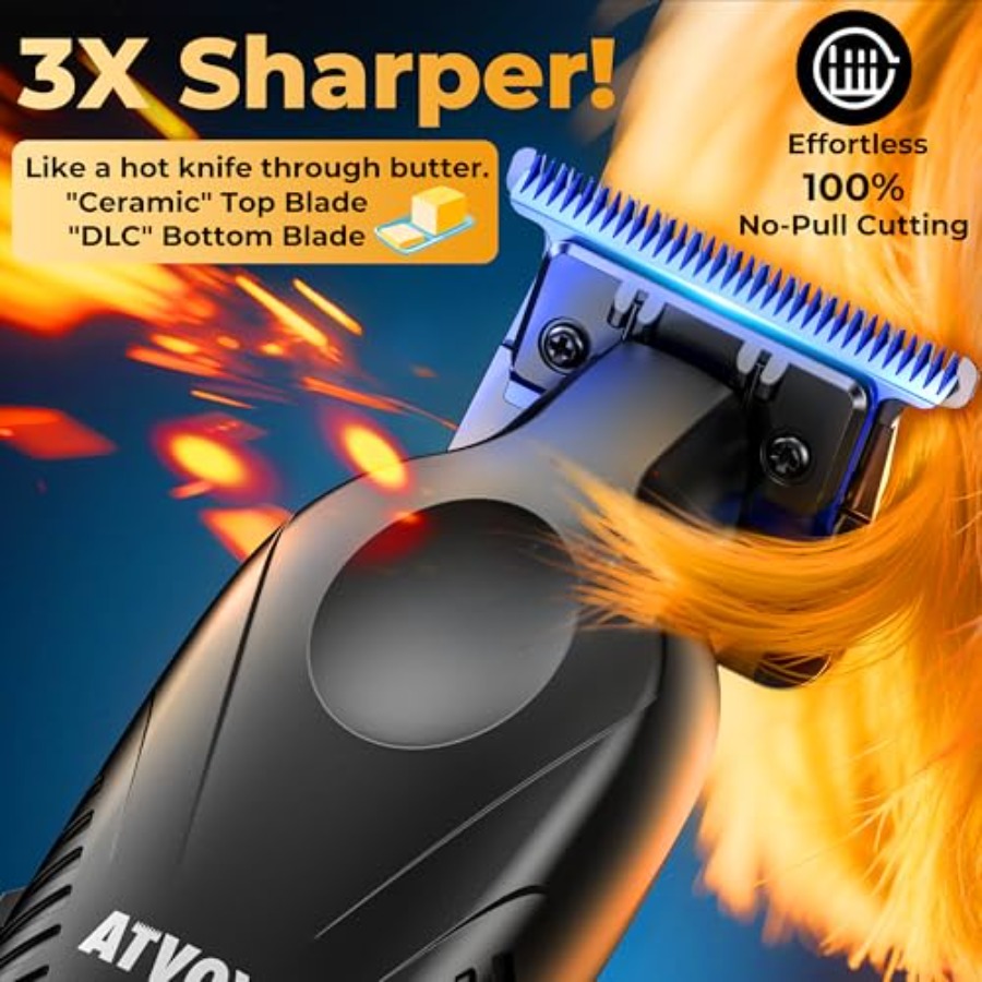 Zero Gap 9000 RPM Brushless Pr – обзор и цена Beard Trimmer Cordless