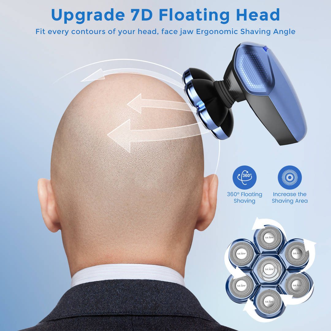 Sejoy 6-in-1 7D Head Shavers f – обзор и цена Men Grooming Full Body