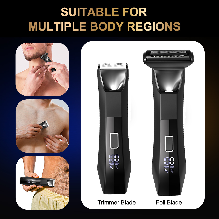 IPX6 Waterproof 2-in-1 Groin/B – обзор и цена Beard Trimmer Cordless