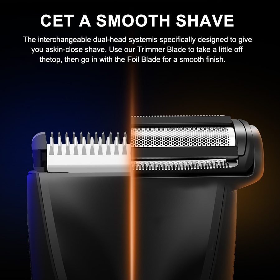 IPX6 Waterproof 2-in-1 Groin/B – обзор и цена Beard Trimmer Cordless