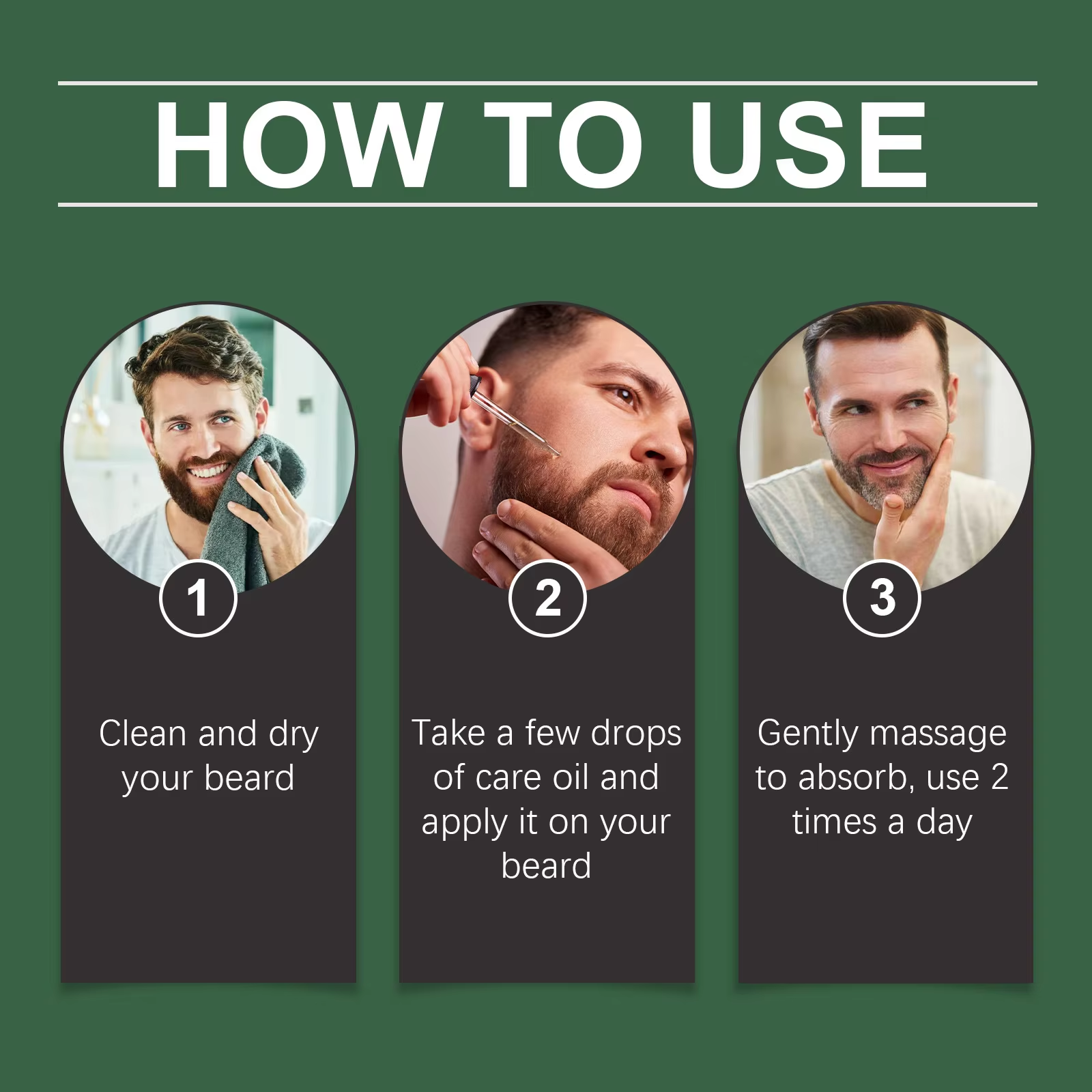 Men Beard Nourishing Oil Trim  – обзор и цена Beard Oil Growth