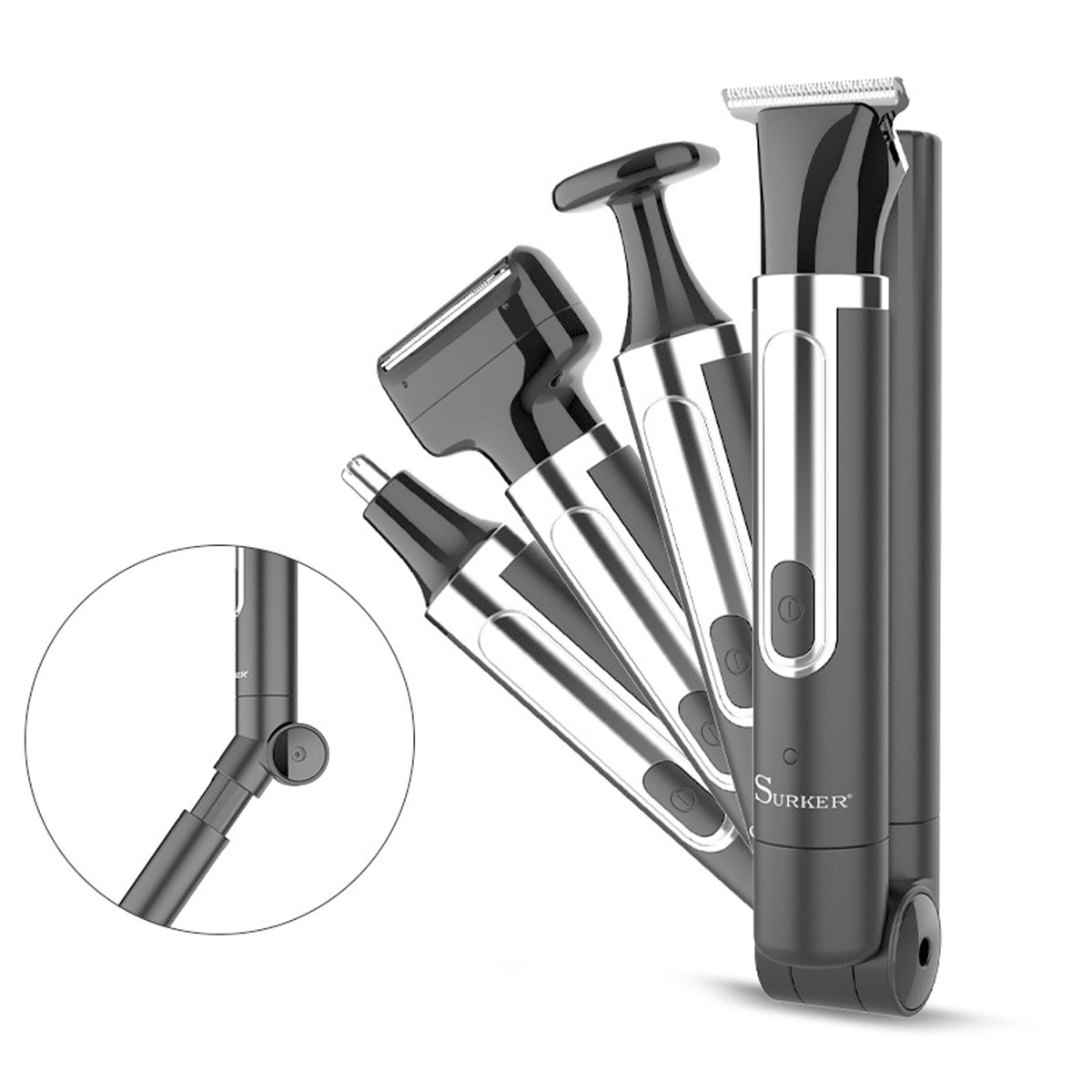 Surker 4-in-1 Shaver for Men G – обзор и цена Men Grooming Full Body