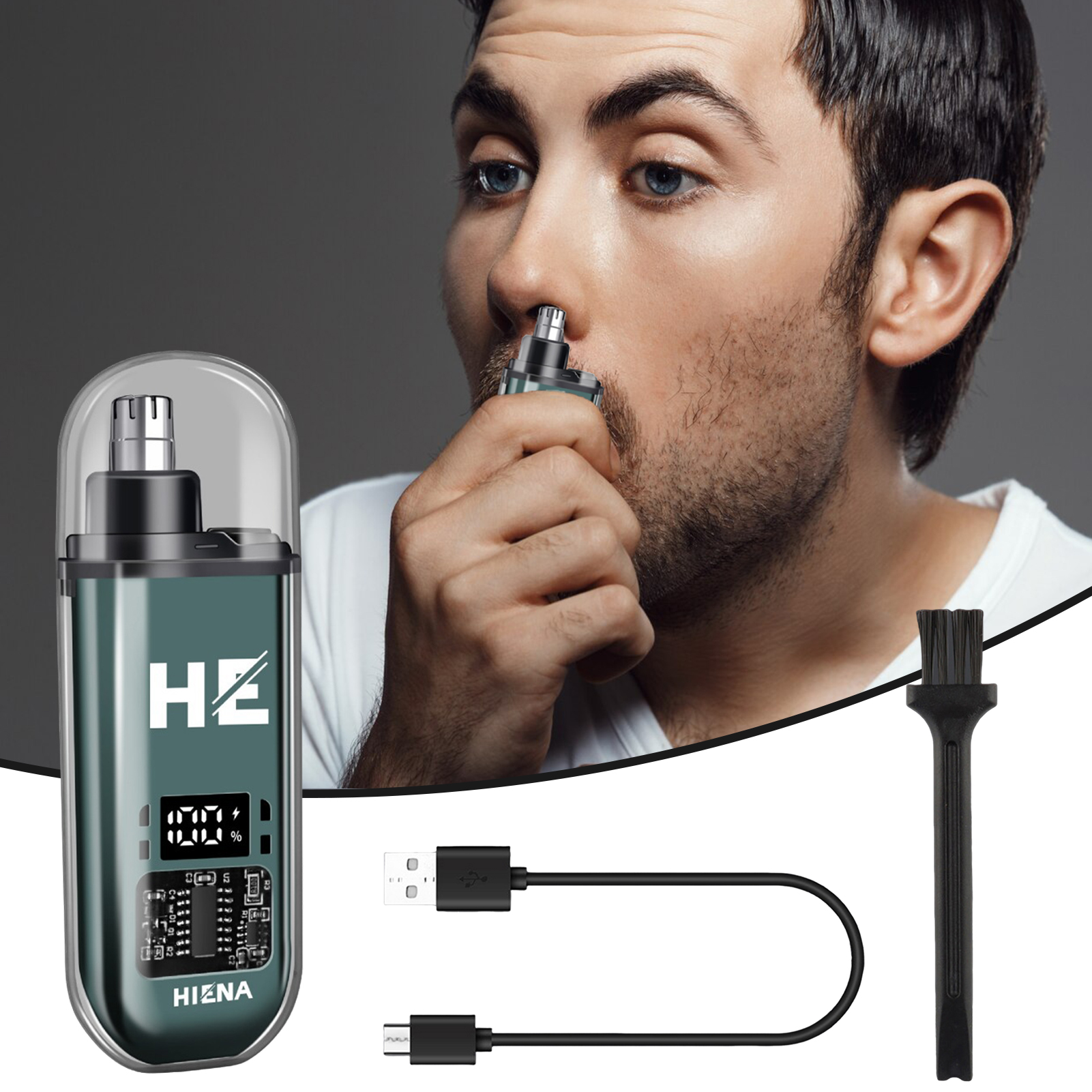 HIENA Nose Hair Trimmer Mini P – обзор и цена Beard Trimmer Cordless