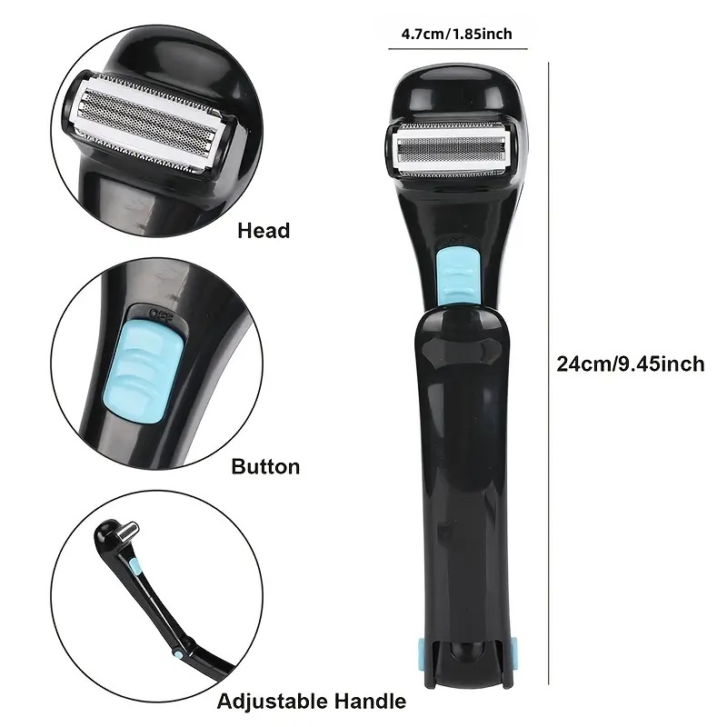 Rechargeable Electric Back Sha – обзор и цена Men'S Grooming Blade
