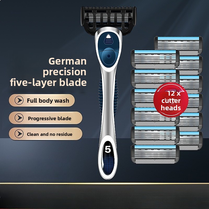 5 Layer Manual Shaving Razor B – обзор и цена Men'S Grooming Blade