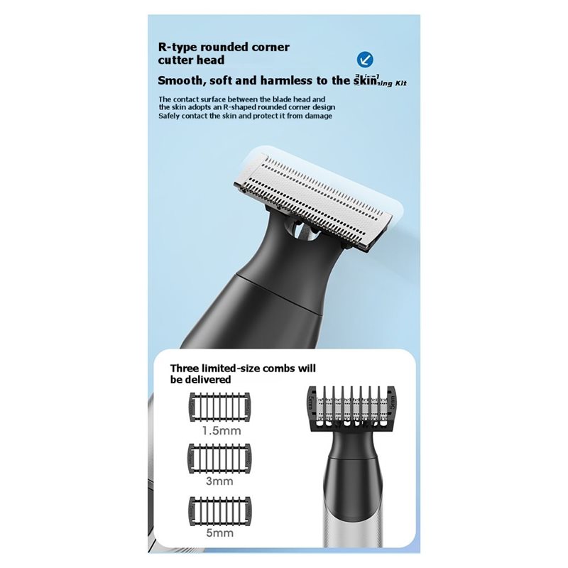 A83G-Dual-Sided Blade Body Hai – обзор и цена Men'S Grooming Blade