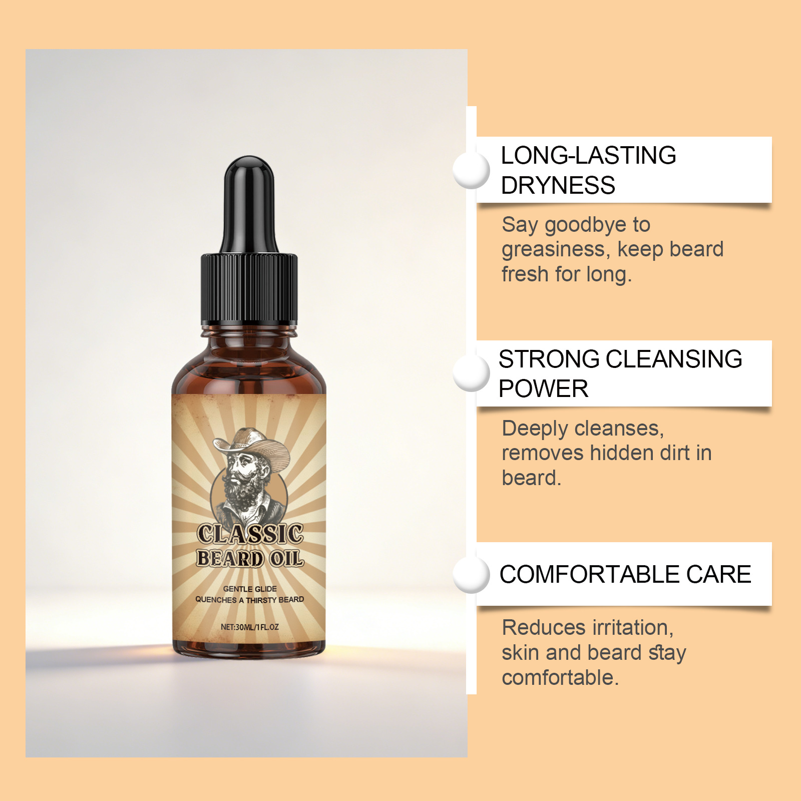 Beard Growth Care Essential Oi – обзор и цена Beard Oil Growth