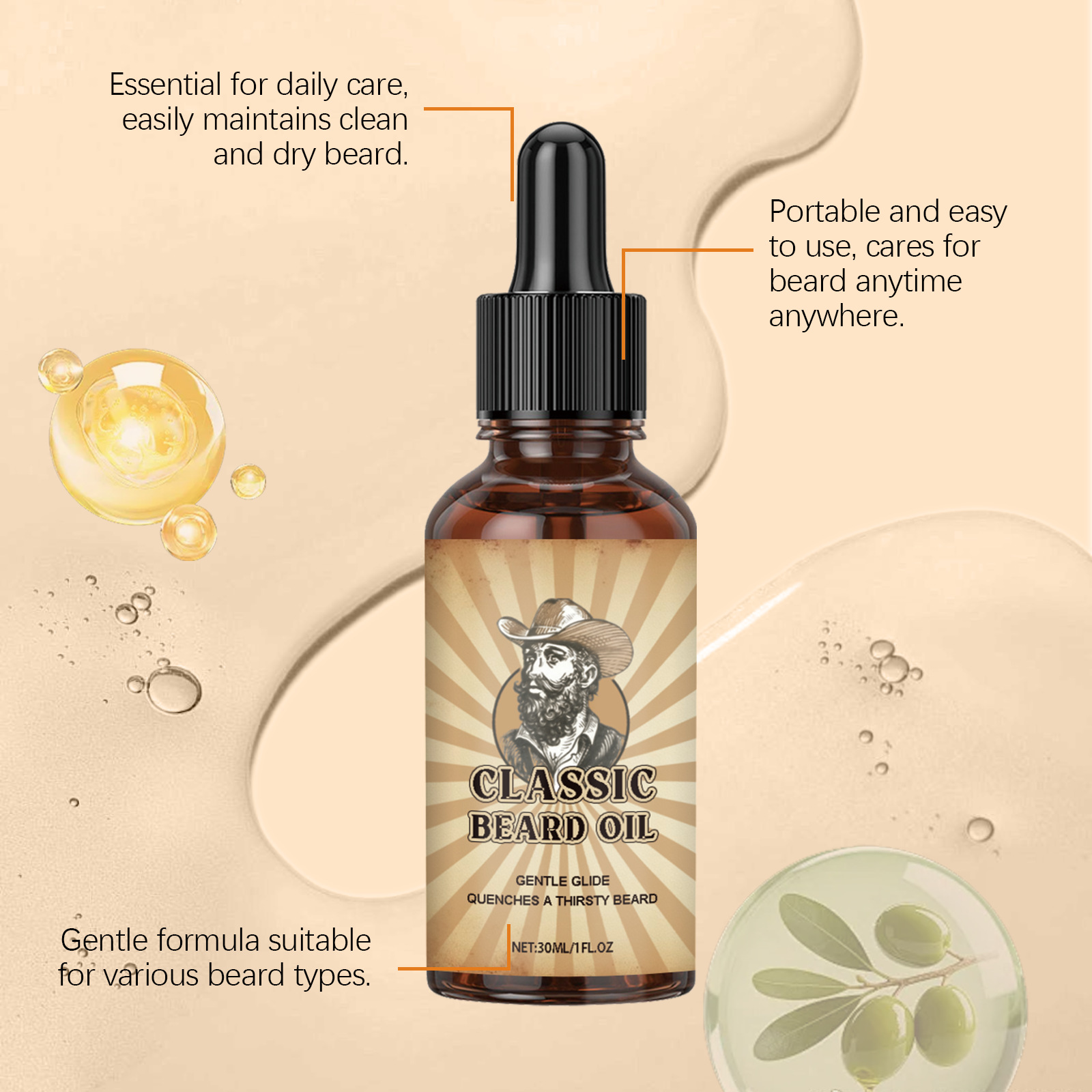Beard Growth Care Essential Oi – обзор и цена Beard Oil Growth