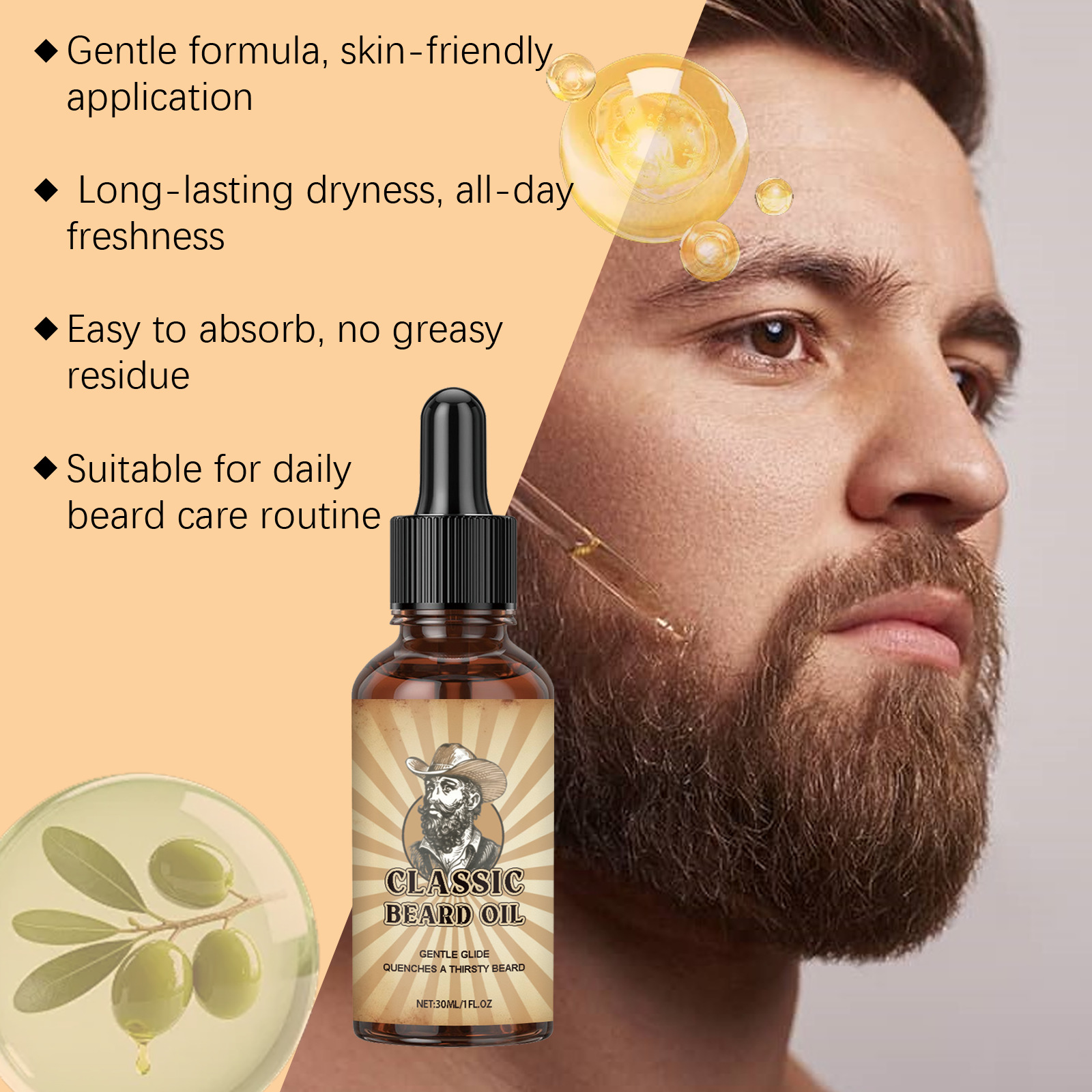 Beard Growth Care Essential Oi – обзор и цена Beard Oil Growth